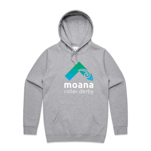 Moana Roller Derby Logo - Non Binary Stencil Hoodie Thumbnail